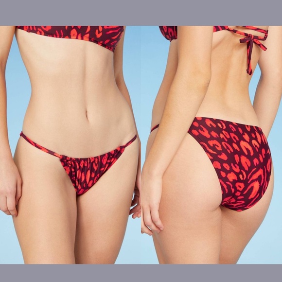 NWT Shade & Shore [ Small‎ ] One Shoulder Top + Cheeky Bikini Bottom - Picture 7 of 14